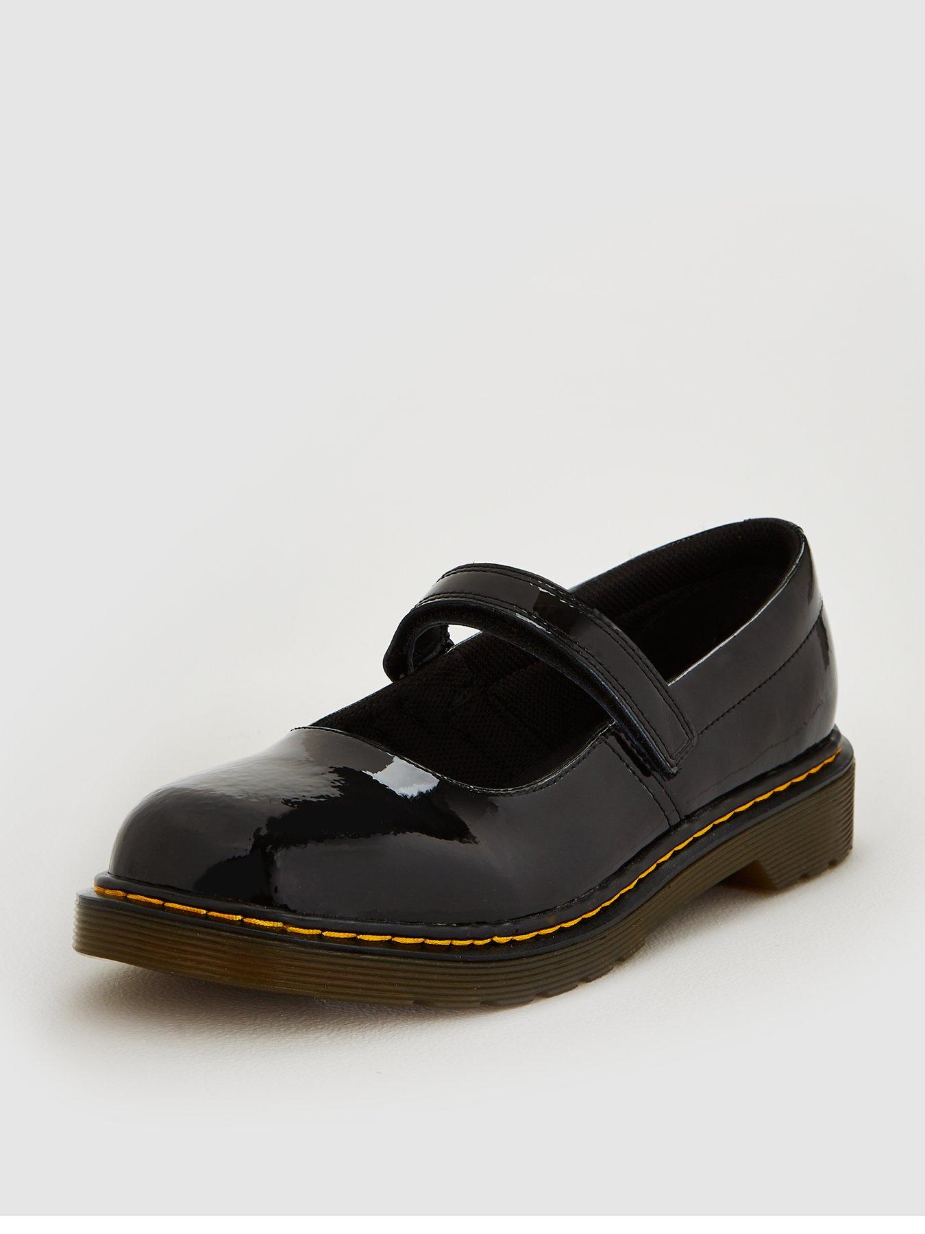 dr martens school shoes with bow