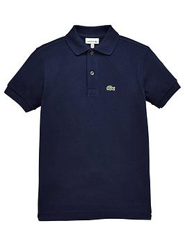 Lacoste Lacoste Boys Short Sleeved Classic Pique Polo Picture