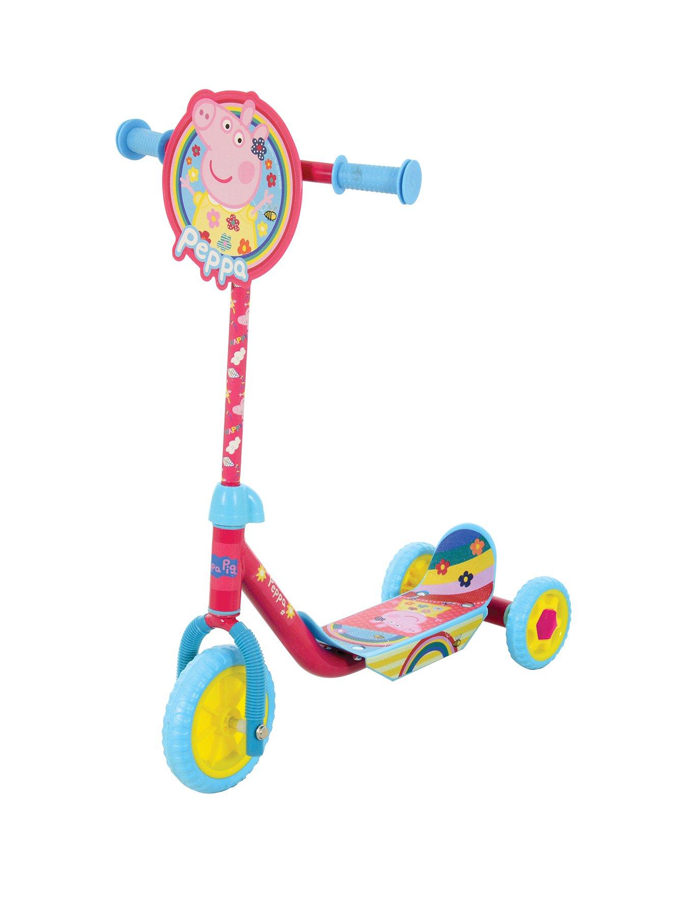 peppa pig scooter suitcase