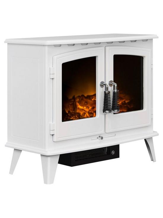 stillFront image of adam-fires-fireplaces-woodhouse-electric-stove-fire-in-white