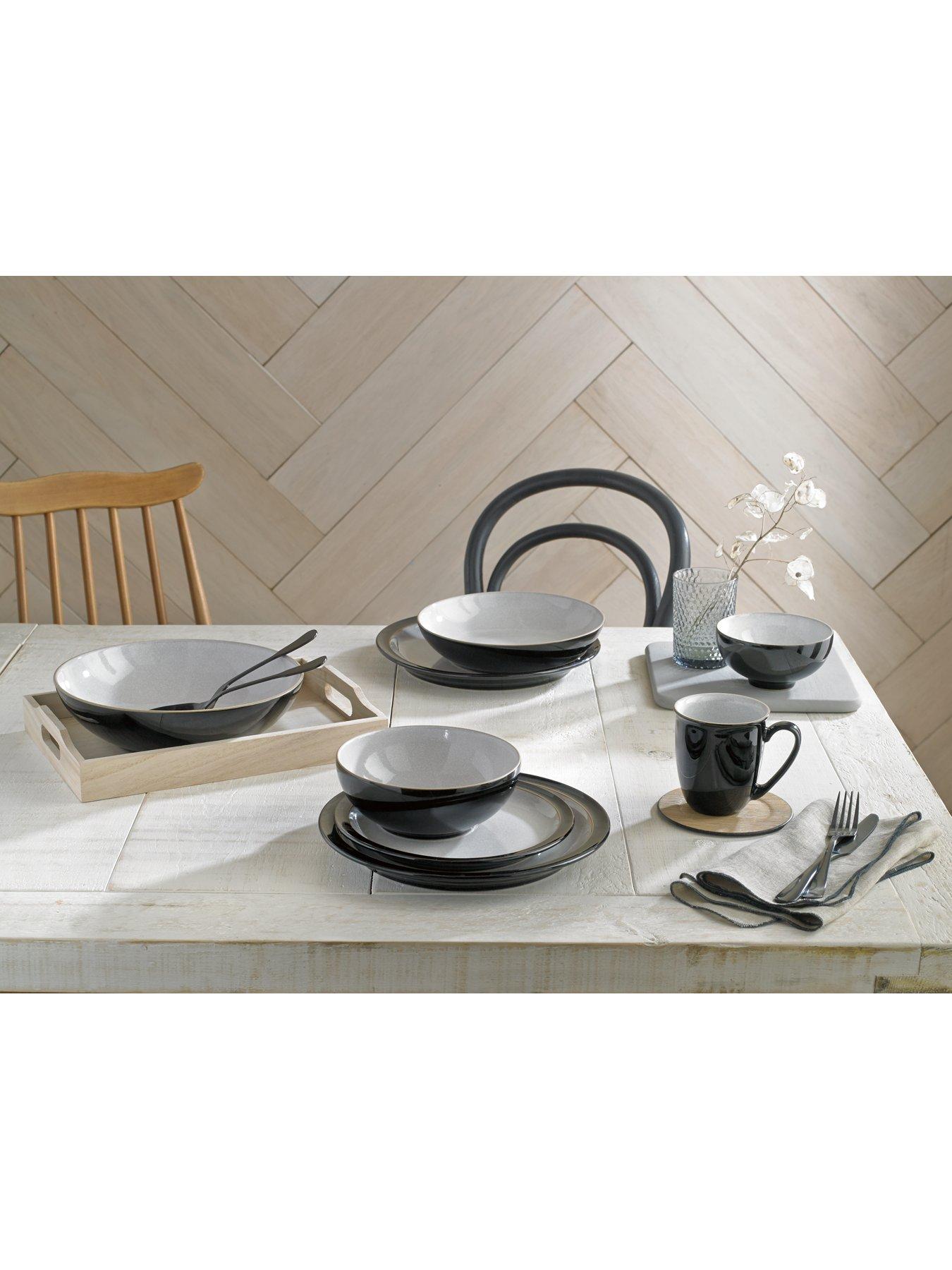 Image 5 of 5 of Denby Elements Set of 4 Coffee Mugs &ndash; Black