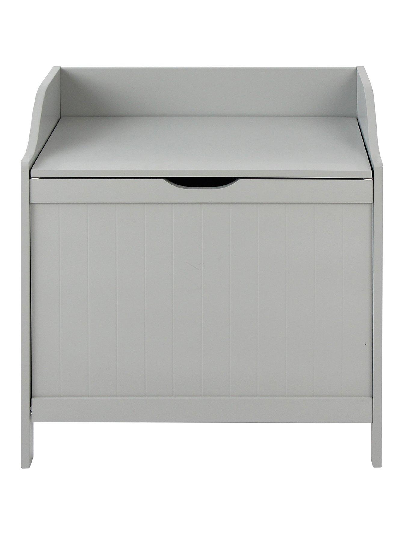 Lloyd Pascal Portland Laundry Hamper Grey Littlewoods Com