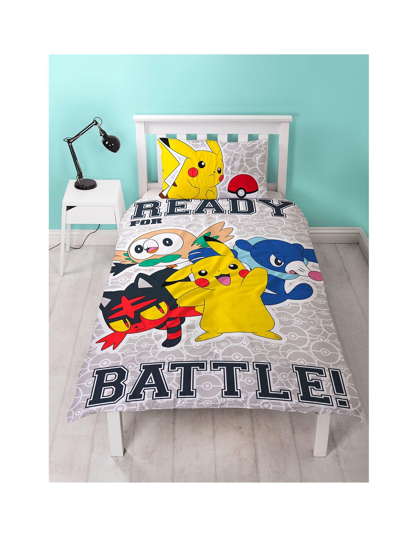 Pokemon Laredo Reversible Single Duvet Cover Set Littlewoods Com