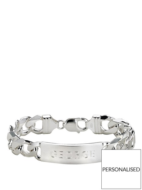 the-love-silver-collection-sterling-silver-mens-id-bracelet