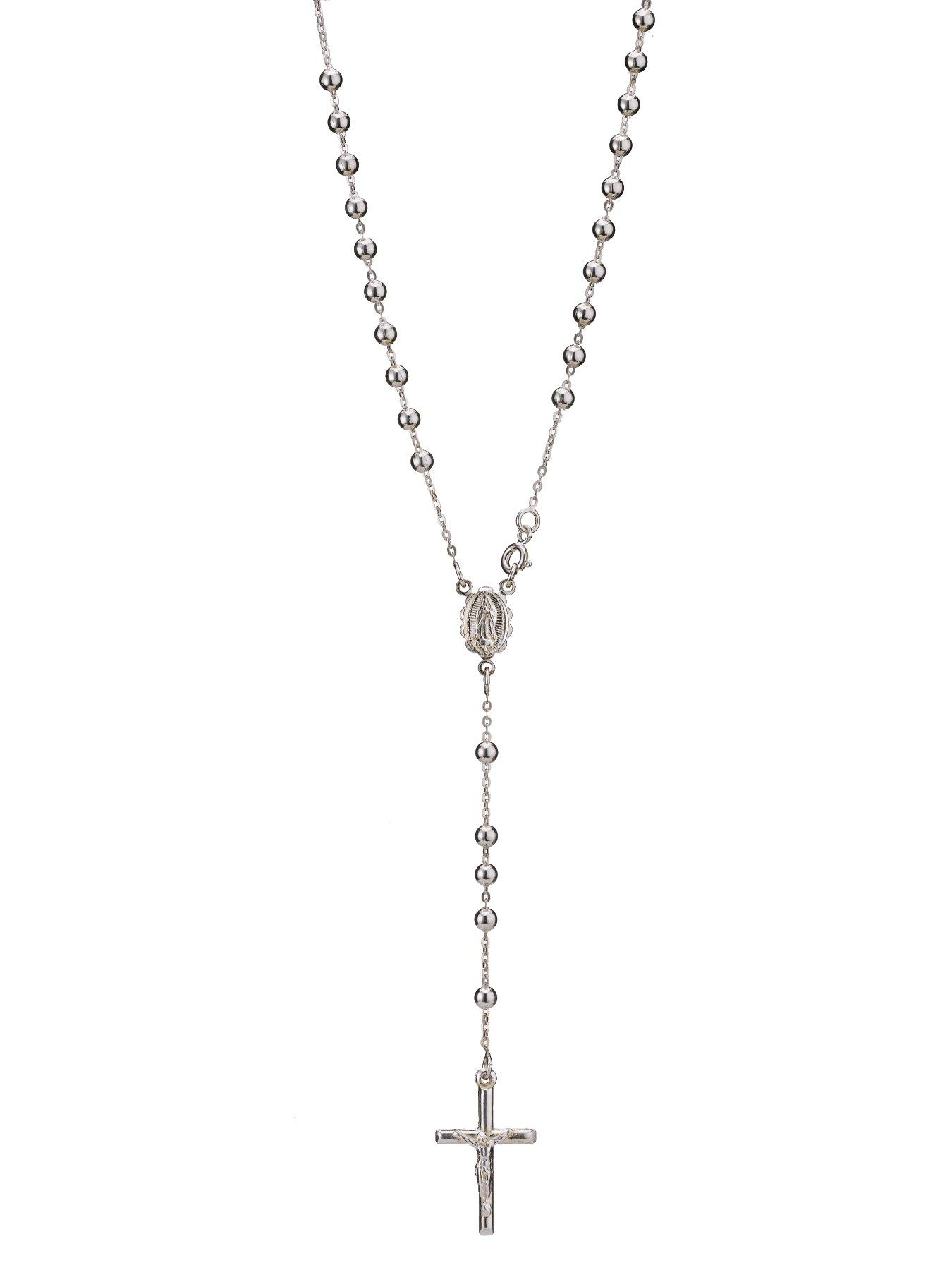 Silver 2025 rosary chain