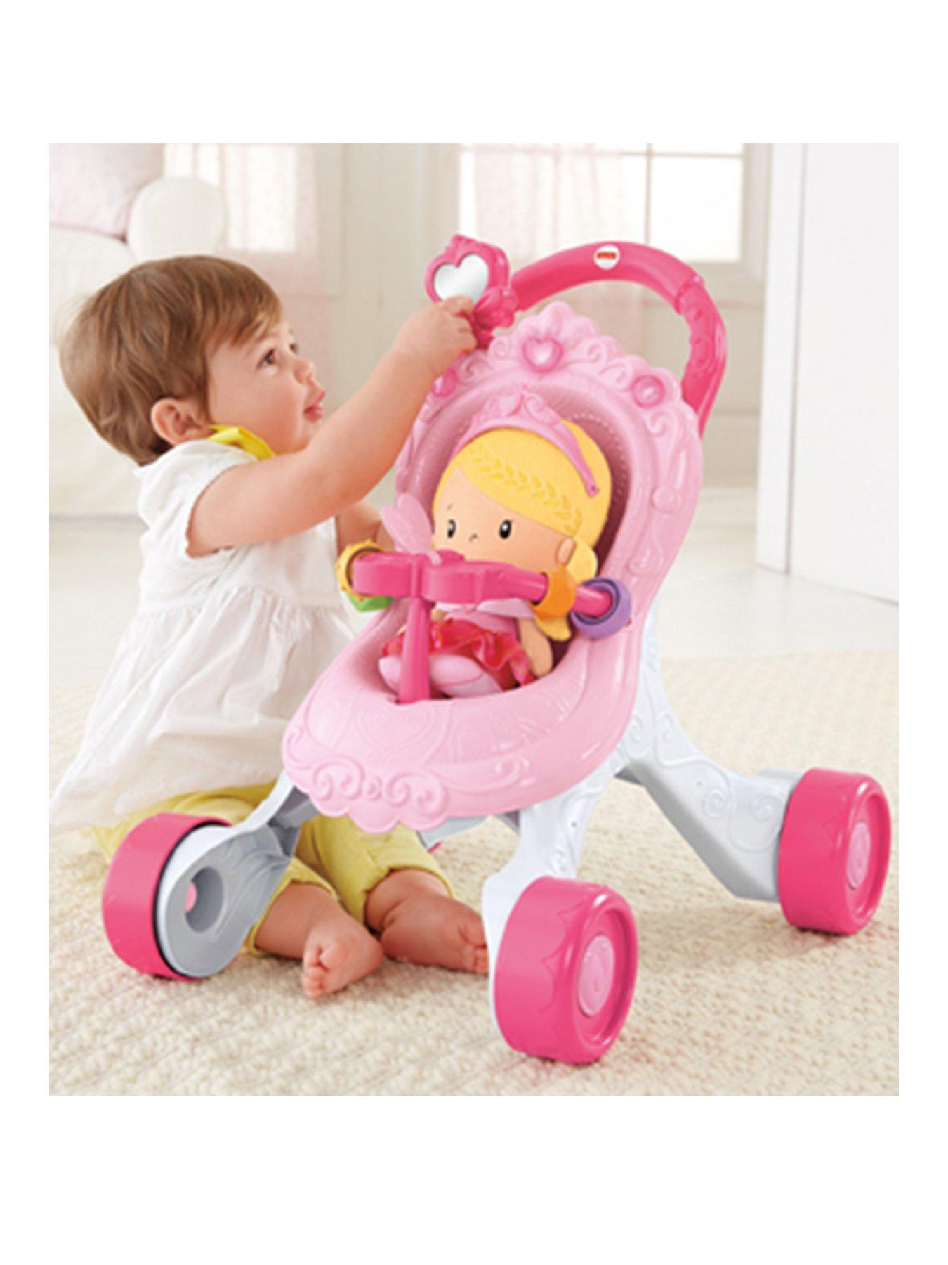 doll with stroller gift set