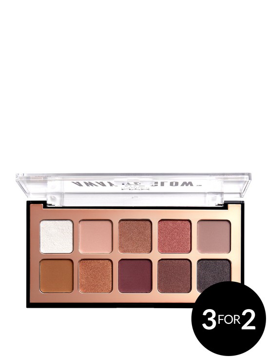 stillFront image of nyx-professional-makeup-away-we-glow-shadow-palette-10g