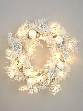 pre-lit-winter-white-christmas-wreath
