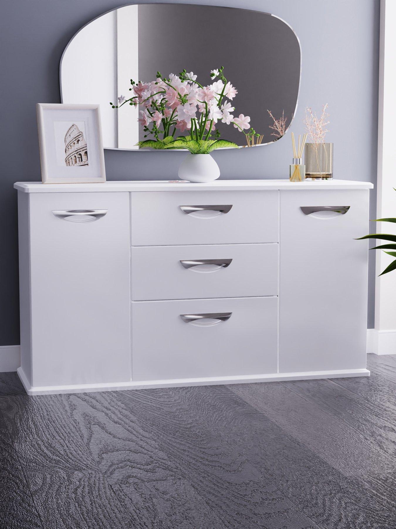 Ready assembled high gloss sideboards discount