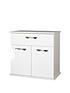 swift-neptune-ready-assembled-high-gloss-compact-sideboard-whitefront