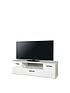  image of swift-neptune-ready-assembled-white-high-gloss-tv-unit-fits-up-to-65-inch-tv