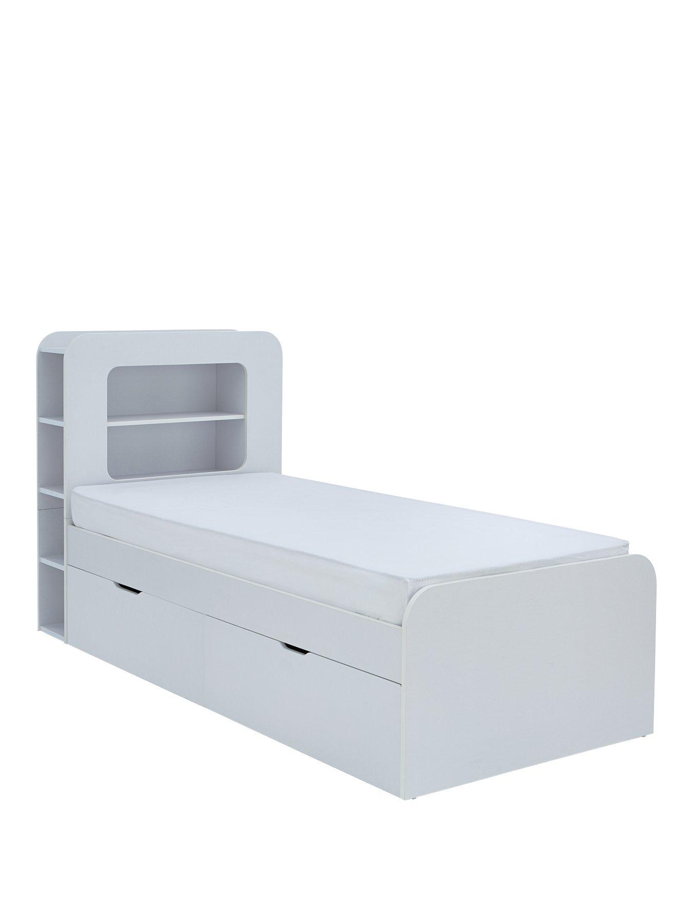 Aspen Kids Single Storage Bed With Mattress Options Buy And Save