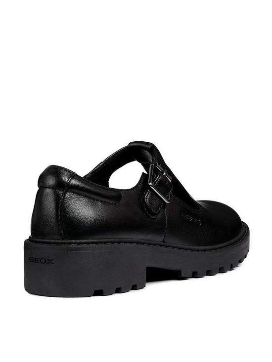 stillFront image of geox-casey-leather-t-bar-school-shoes-black