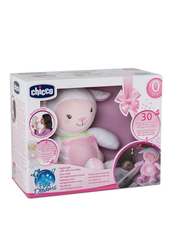 stillFront image of chicco-first-dreams-lullaby-sheep-nightlight-pink