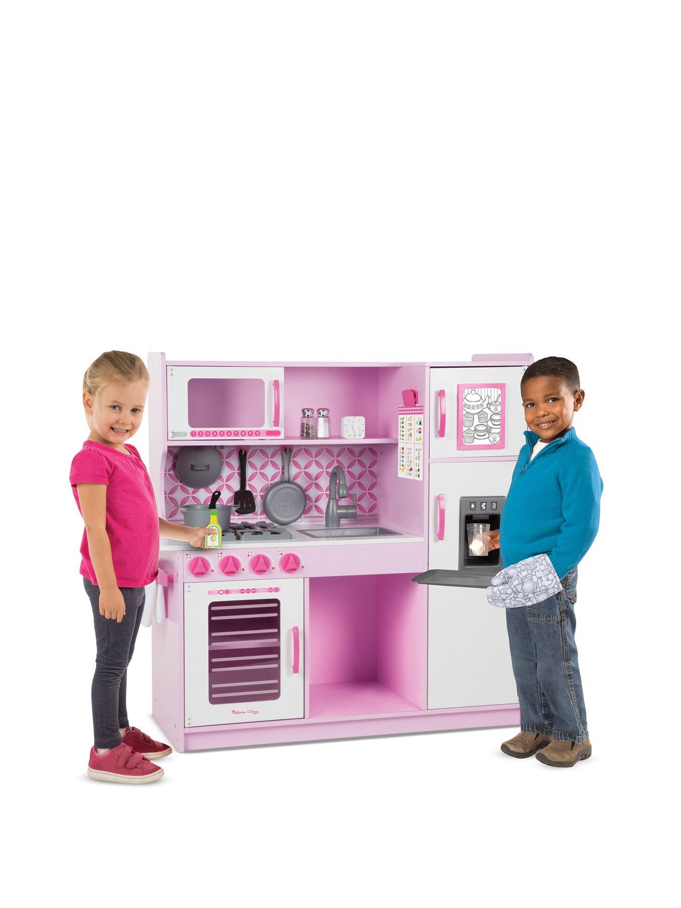 melissa and doug pink kitchen