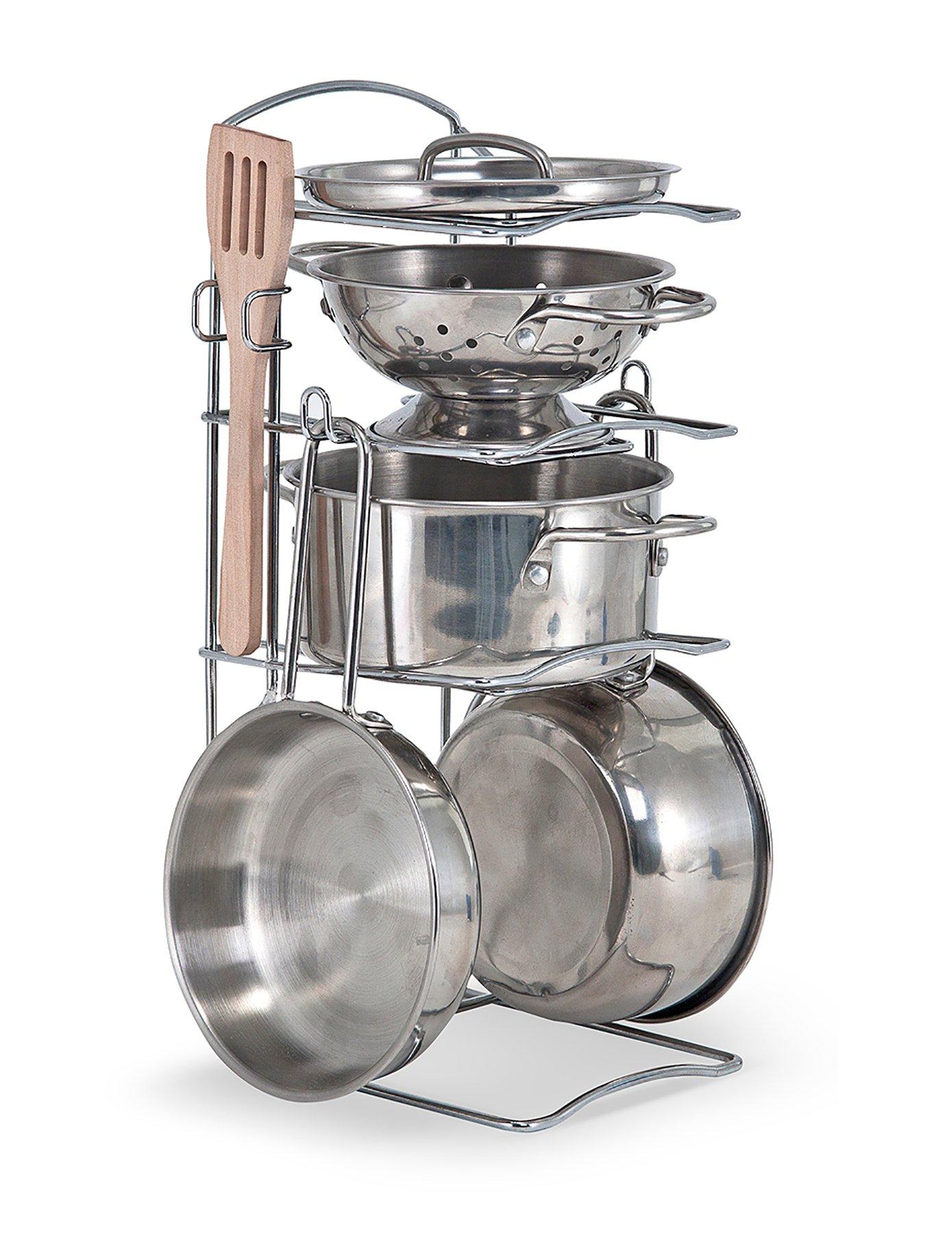 image of melissa-doug-pots-amp-pans-playset