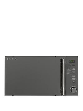 Russell Hobbs   Rhm2017 800-Watt Compact Solo Microwave - Silver