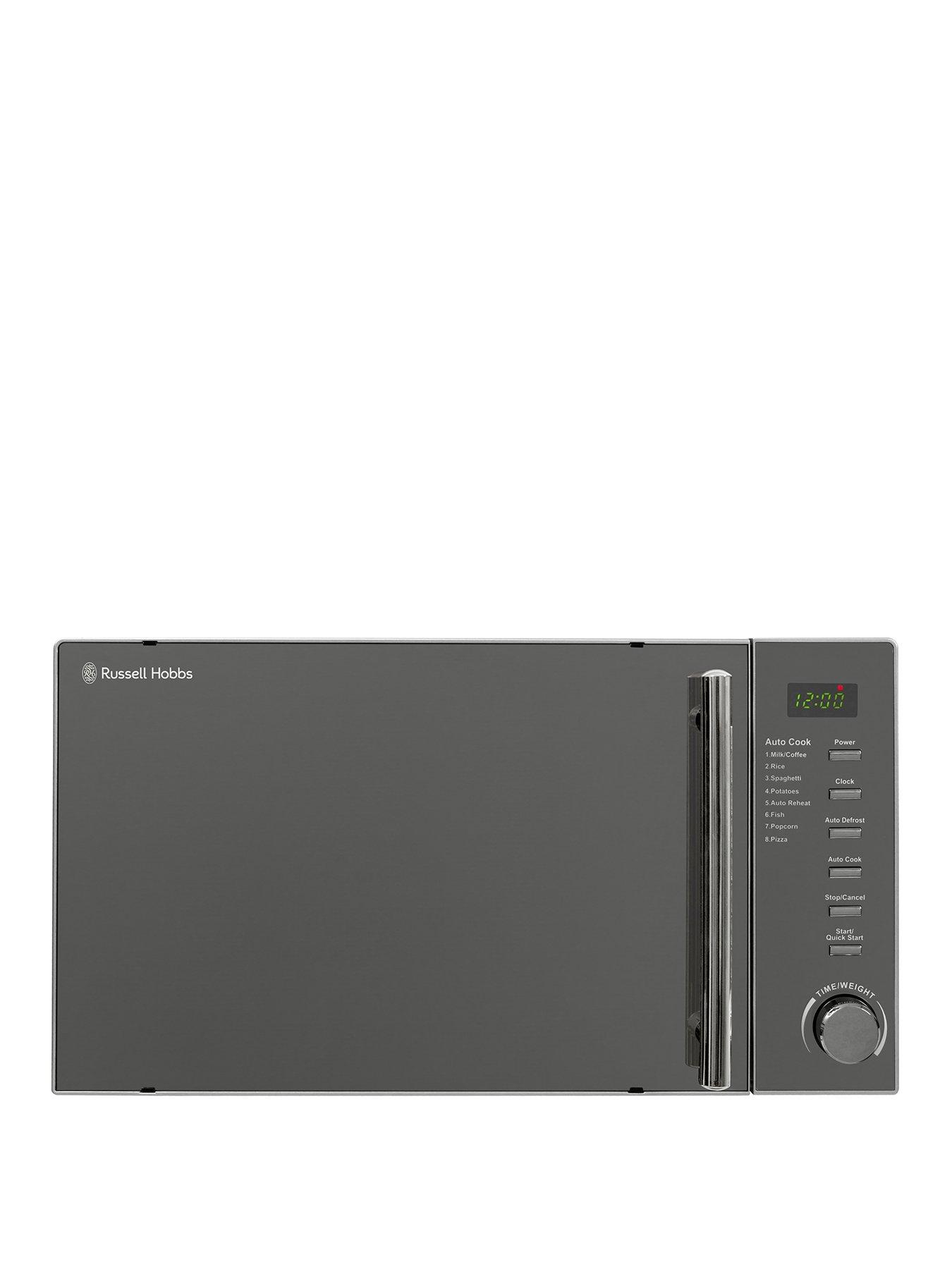 Russell Hobbs RHM2017 800-watt Compact Solo Microwave - Silver