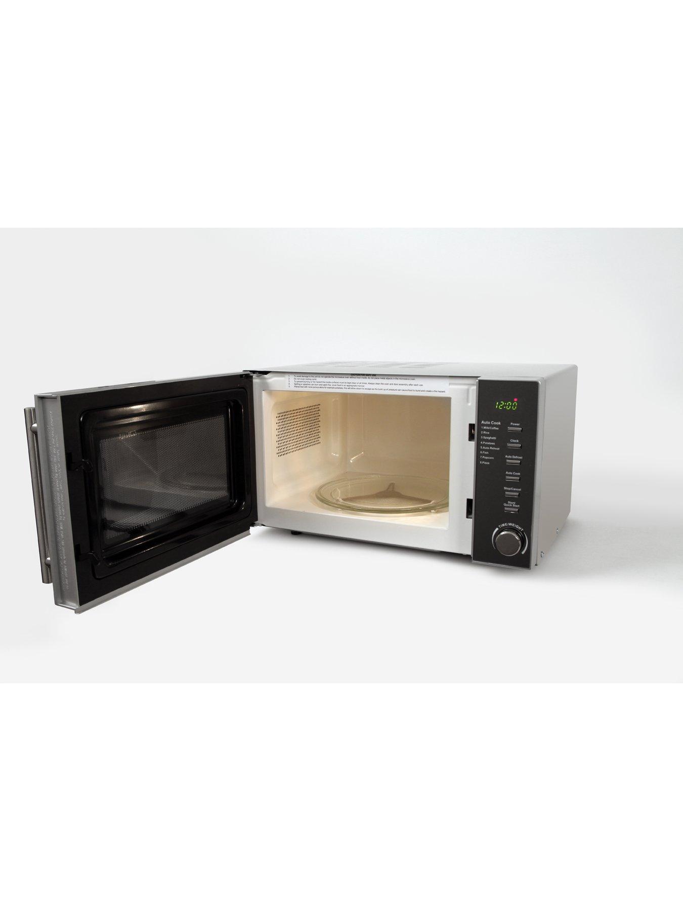  image of russell-hobbs-rhm2017nbsp800-watt-compact-solo-microwave-silver
