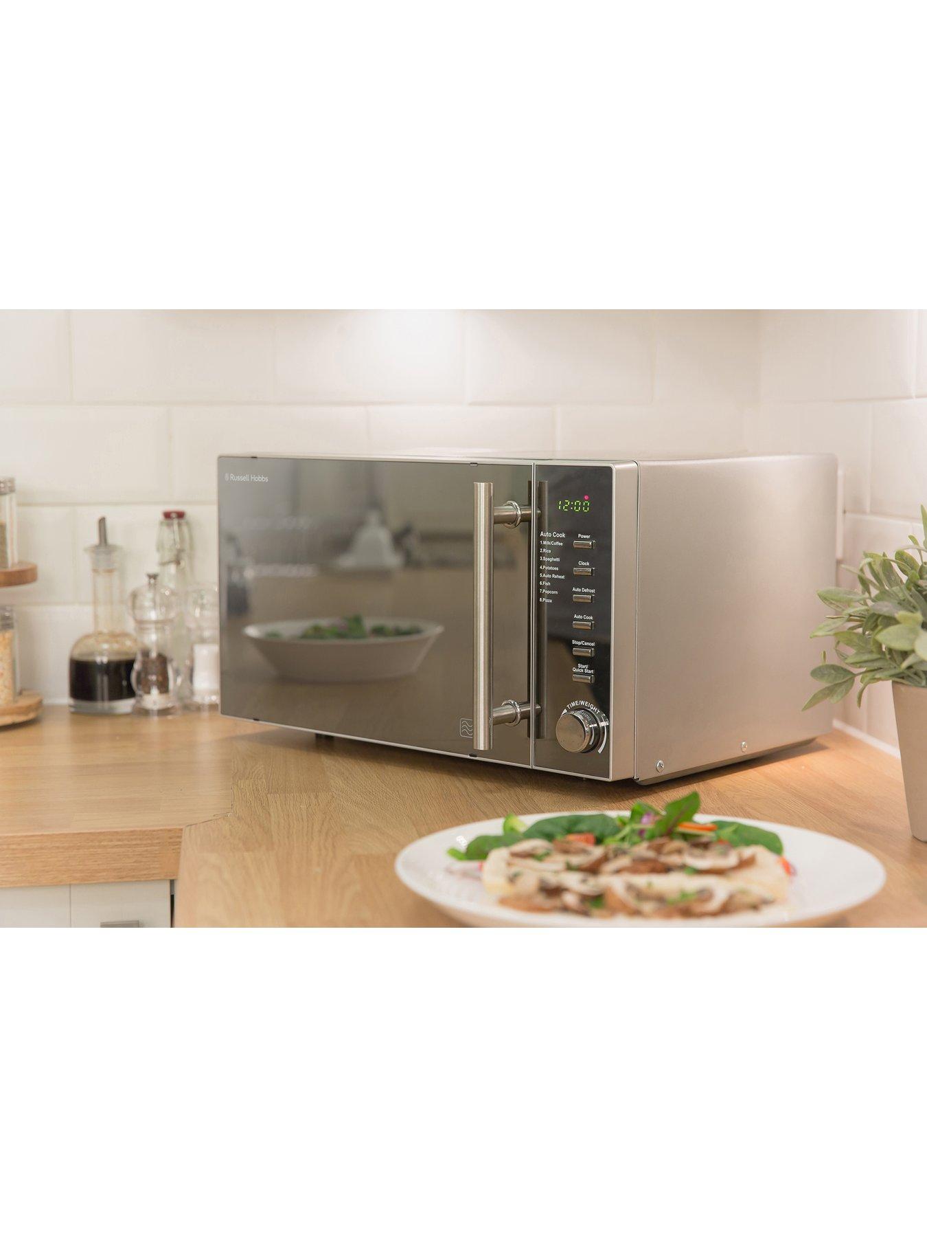 Image 3 of 5 of Russell Hobbs RHM2017&nbsp;800-watt Compact Solo Microwave - Silver