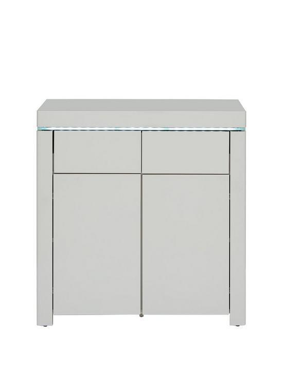 front image of atlanticnbsphigh-gloss-compact-sideboard-grey