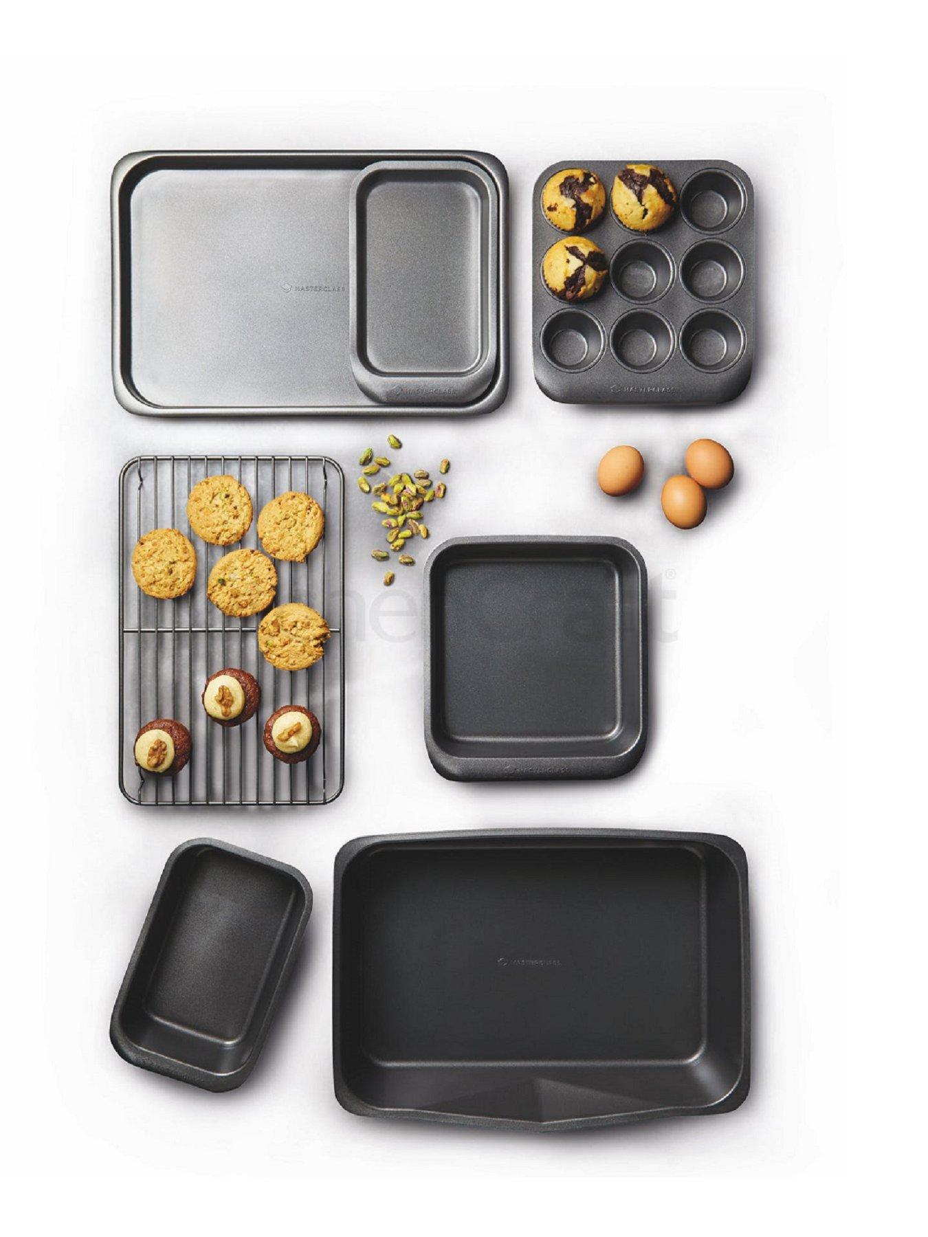 Image 2 of 4 of MasterClass Smart Space 7-Piece Stackable Non-Stick Bakeware Set