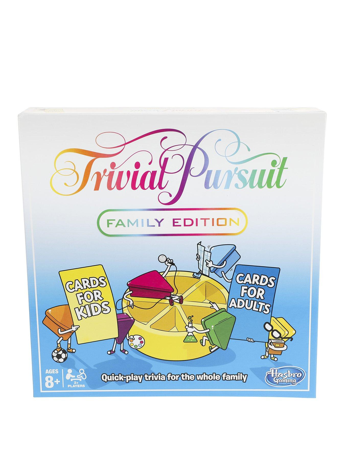 Image 1 of 6 of Hasbro Trivial Pursuit: Family Edition Board Game