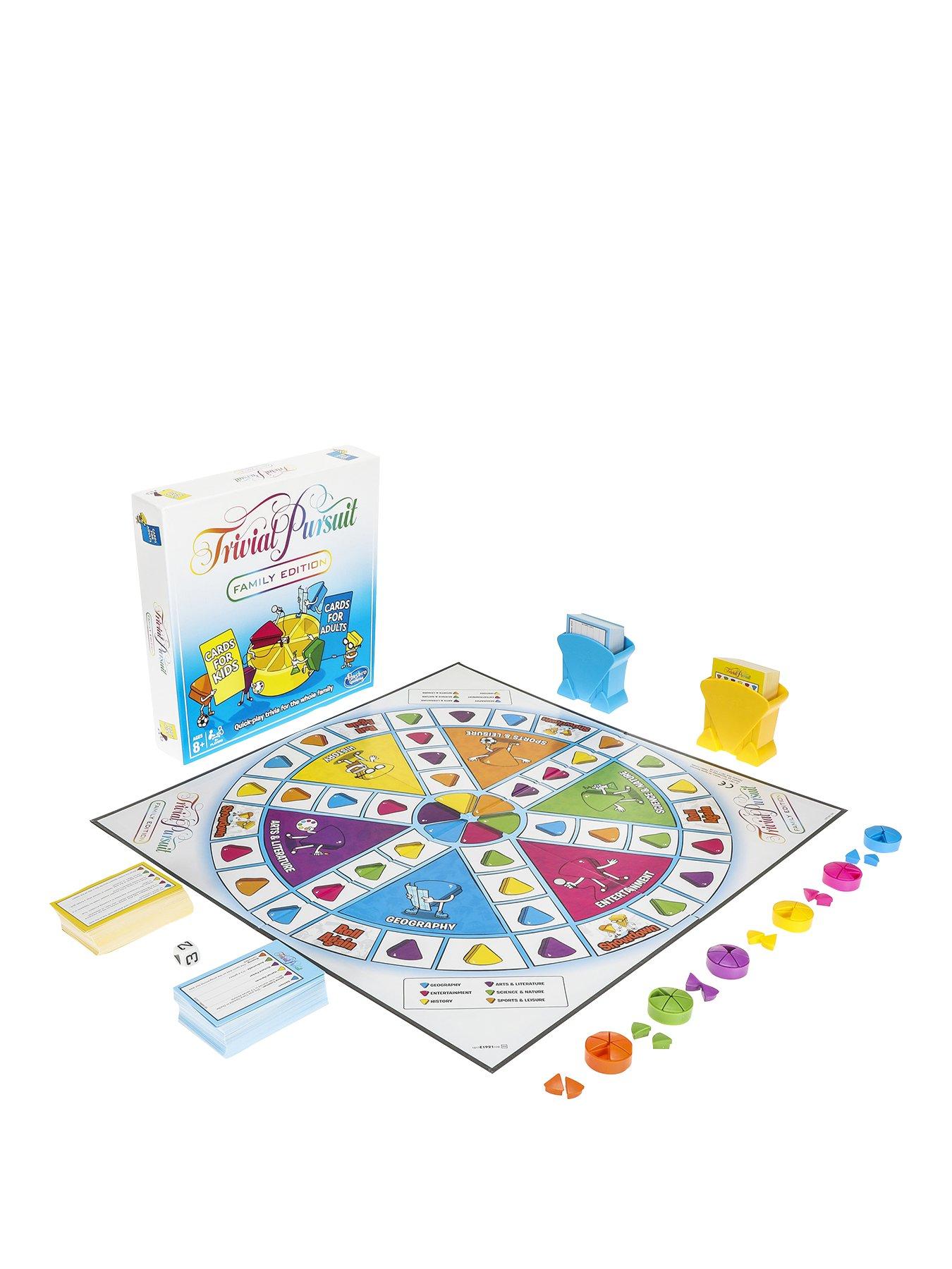 Image 3 of 6 of Hasbro Trivial Pursuit: Family Edition Board Game