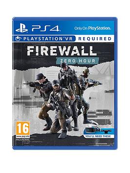 Playstation 4 Firewall Zero Hour - Playstation Vr Required - Ps4