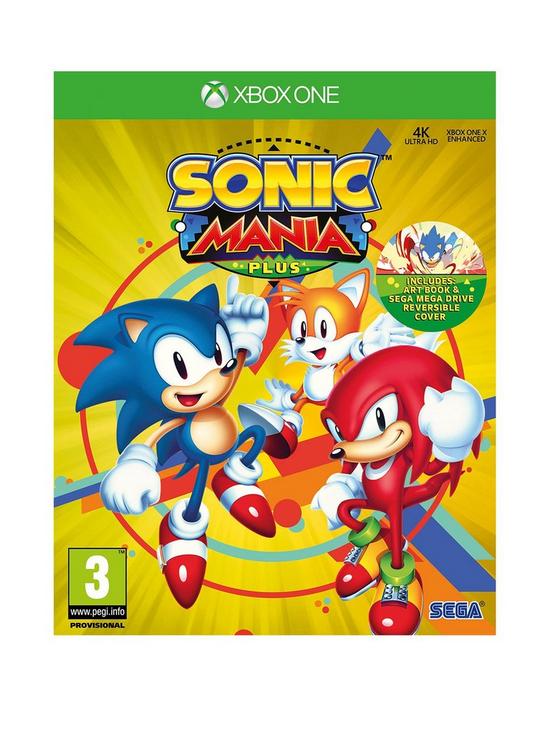 front image of xbox-one-sonic-mania-plus