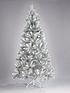 6ft-silver-grey-sparkle-christmas-tree-with-frosted-tipsfront