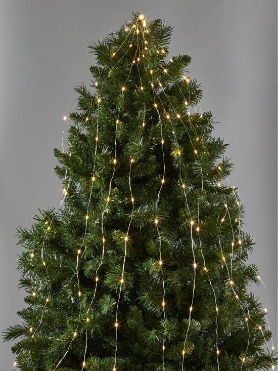 front image of very-home-450-led-copper-horsetail-christmas-tree-lights
