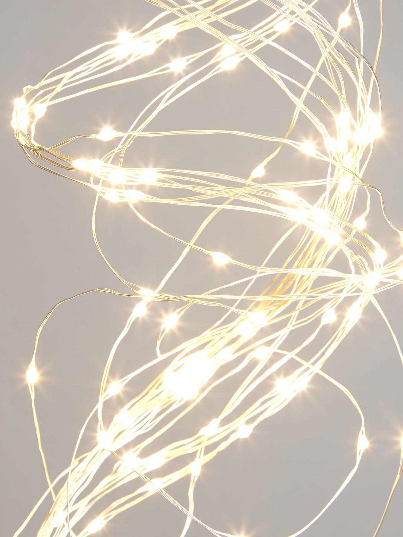  image of very-home-450-led-copper-horsetail-christmas-tree-lights