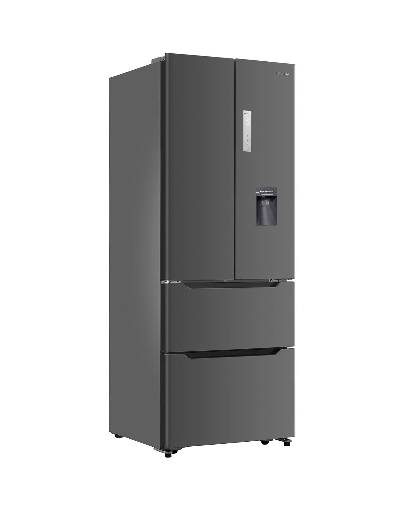 Hisense Rf528n4wb1 70cm Wide French Door Style Fridge Freezer With