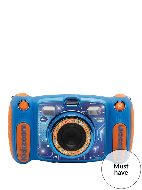 front image of vtech-kidizoom-duo-50-blue