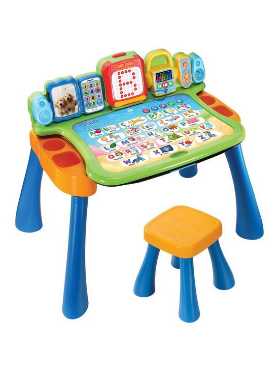 front image of vtech-touch-amp-learn-activity-desk