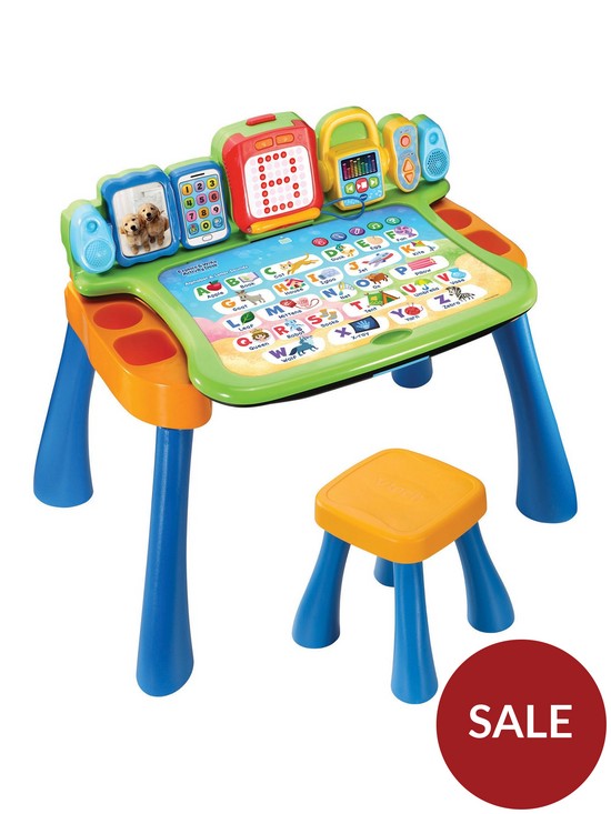 front image of vtech-touch-amp-learn-activity-desk