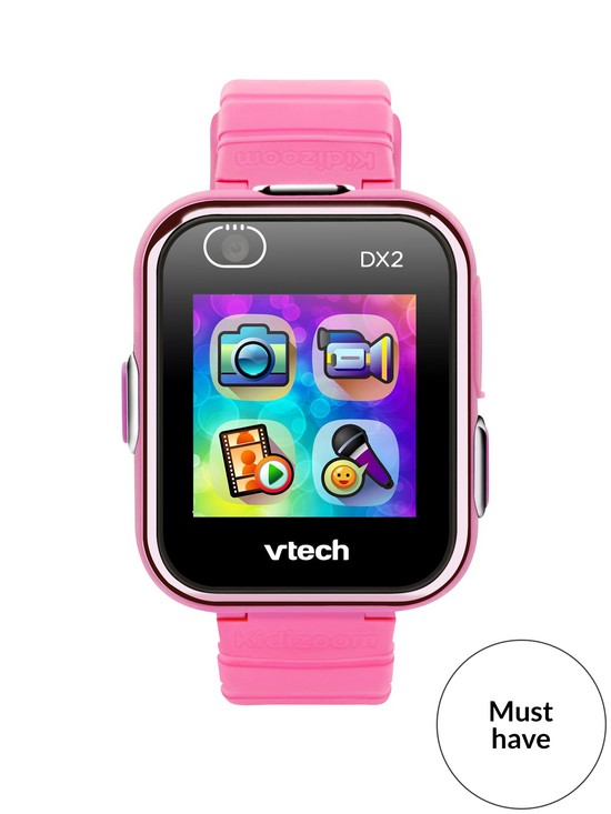 front image of vtech-kidizoom-smart-watch-dx2-pink