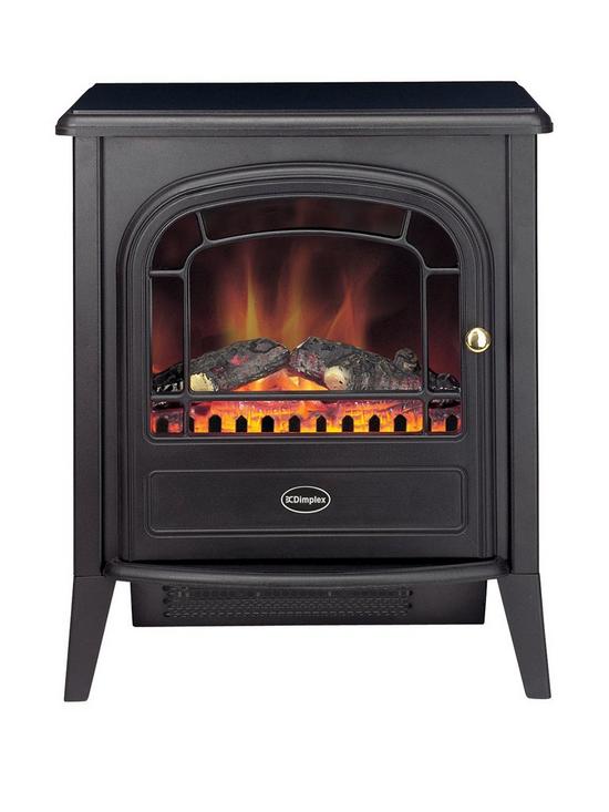 front image of dimplex-club-optiflame-electric-stove-fire