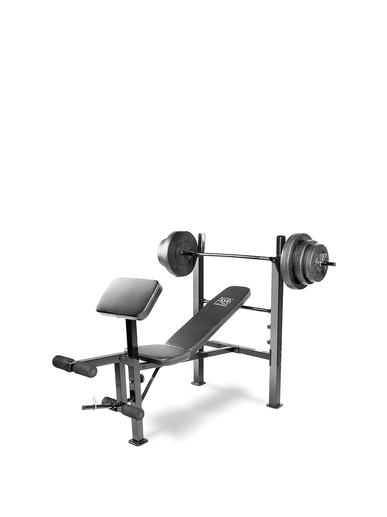 Marcy Pro Standard Bench With 45kg Weight Set Littlewoods Com
