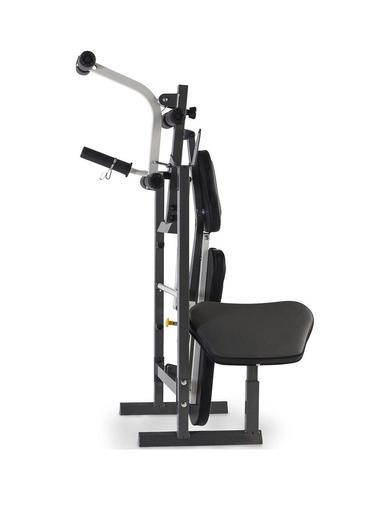 Marcy Folding Standard Weight Bench with Rack Littlewoods