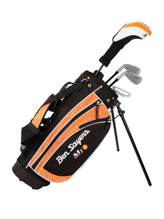 front image of ben-sayers-m1i-junior-golf-package-set-with-stand-bag-9-11-year-olds