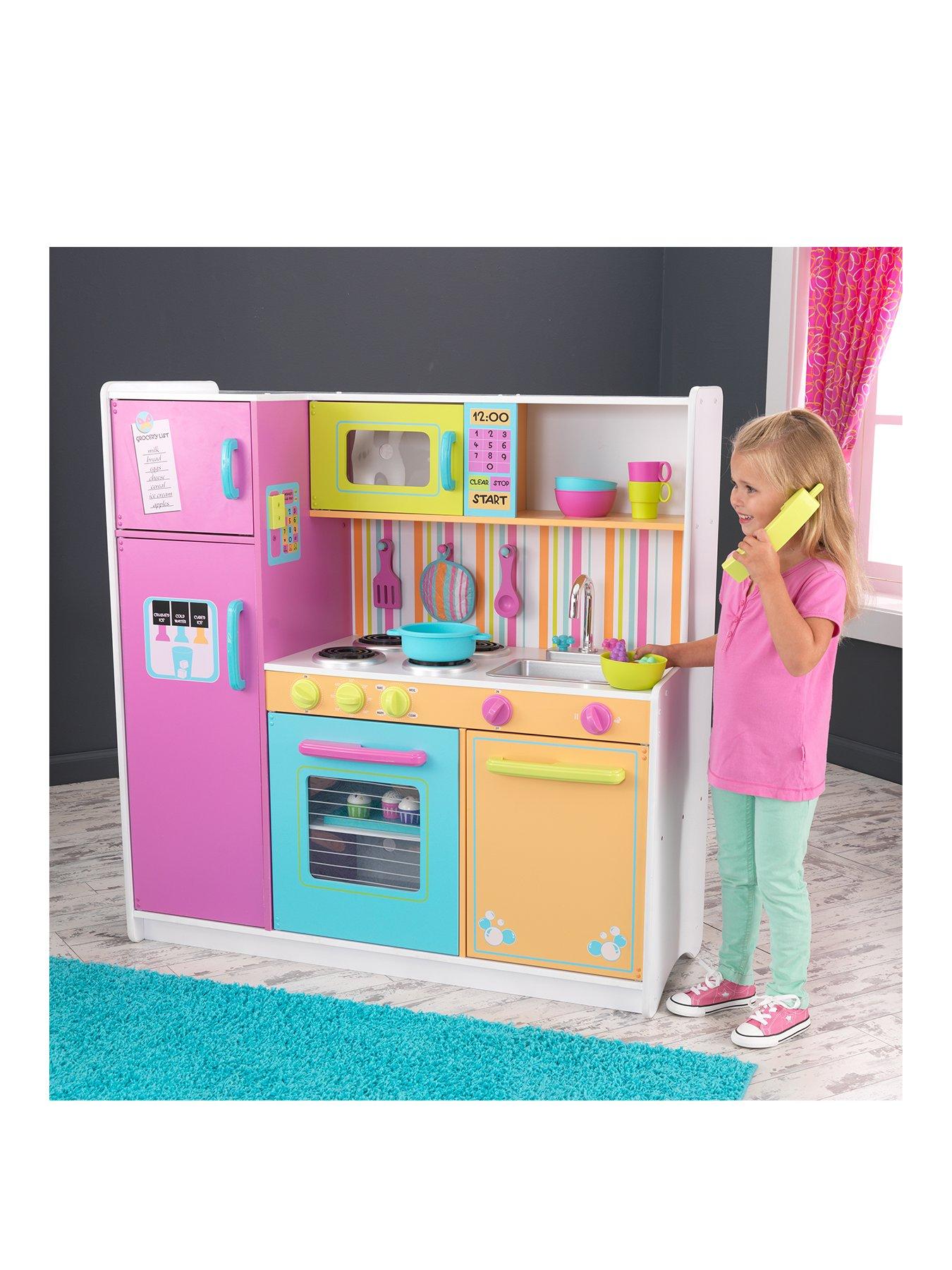 kidkraft deluxe big & bright kitchen dimensions