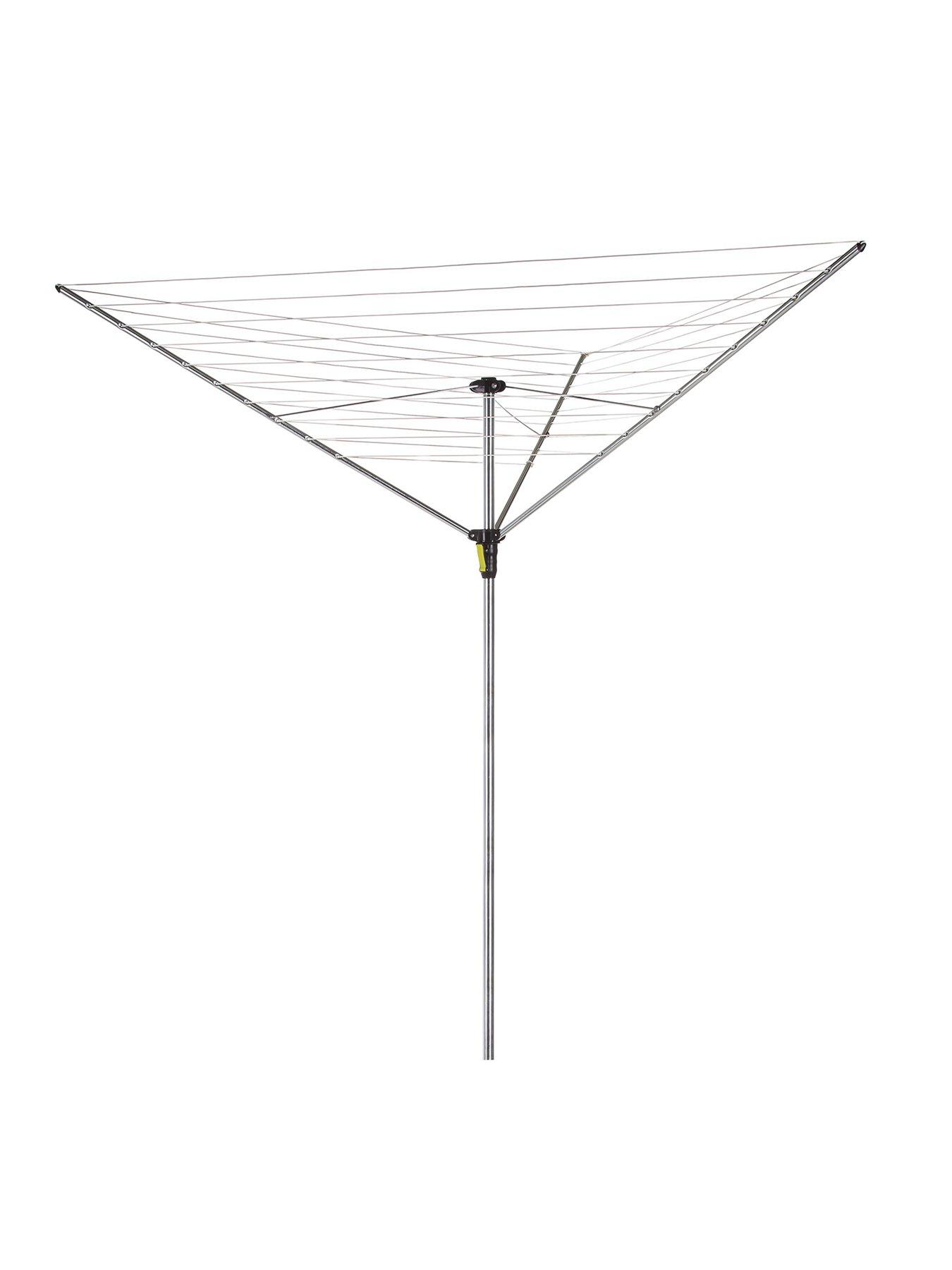 stillFront image of minky-outdoor-rotary-airer-with-accessories-35m-3-arm
