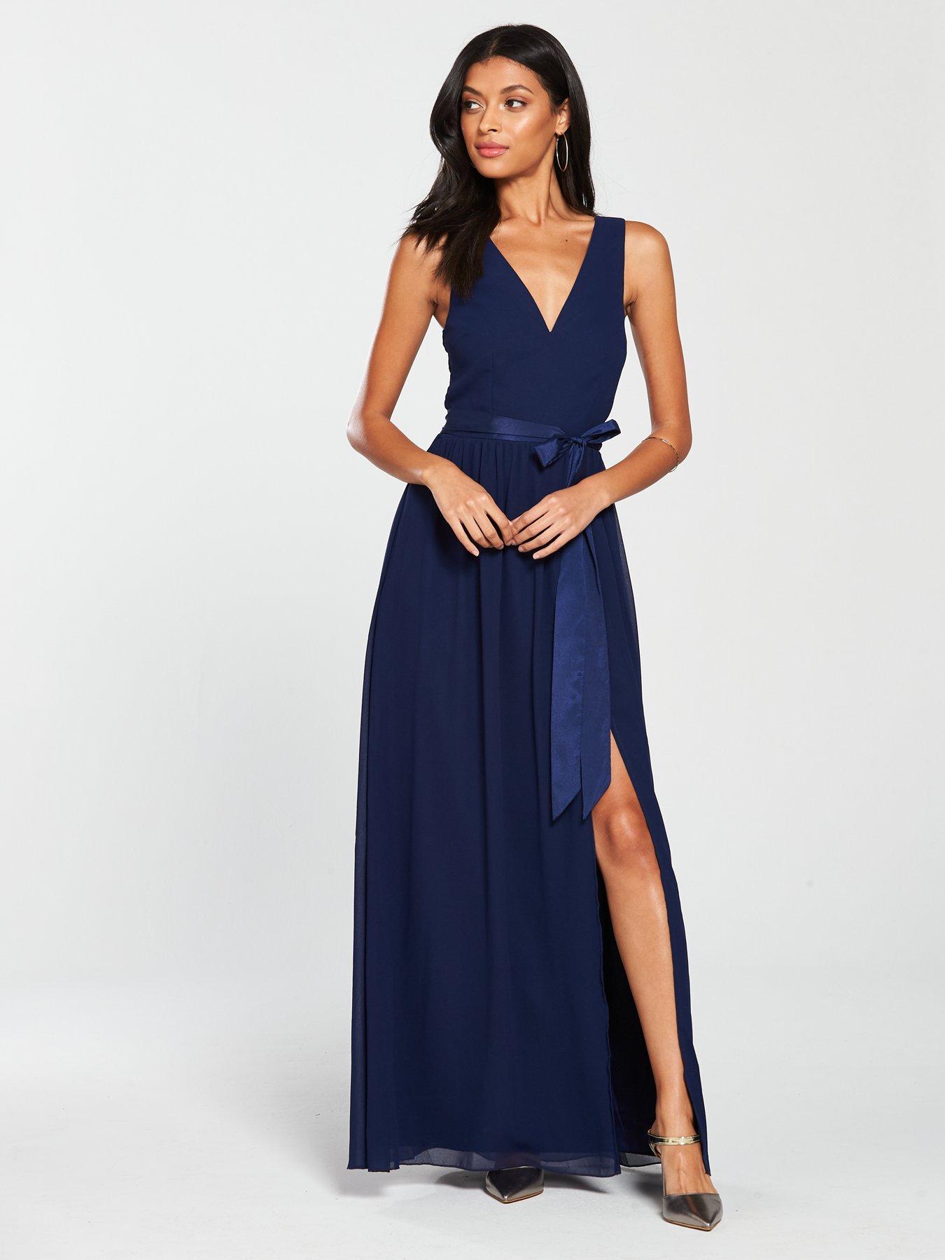 littlewoods navy dress