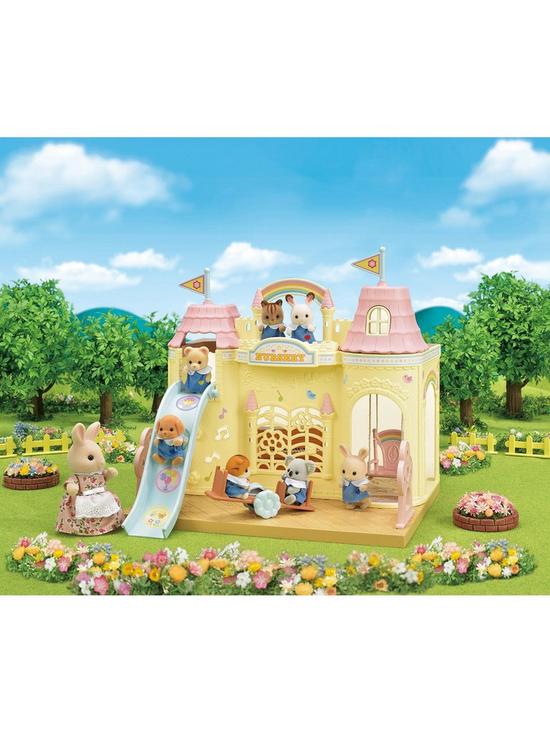 front image of sylvanian-families-baby-castle-nursery