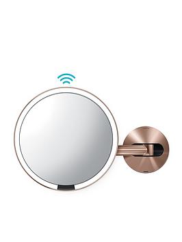Simplehuman Simplehuman 20 Cm Wall Mounted Sensor Mirror &Ndash; Rose Gold Picture