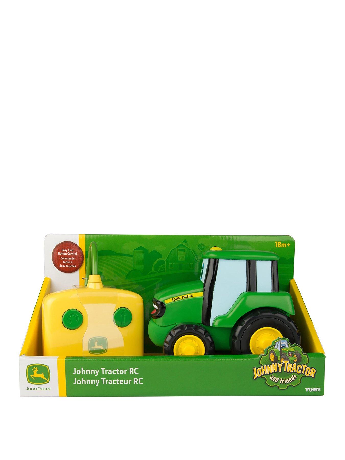tomy john deere remote control johnny tractor