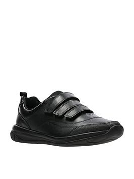 Clarks Clarks Hula Thrill Younger Boys Shoes - Black Picture