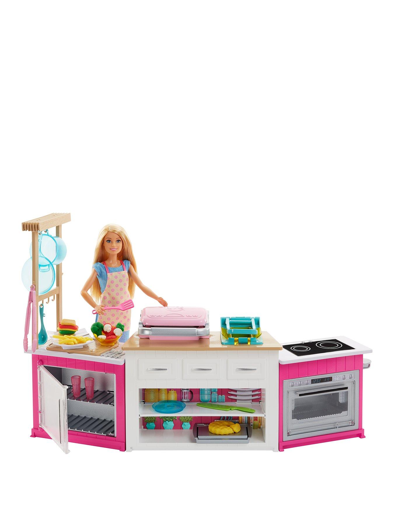 barbie doll cooking